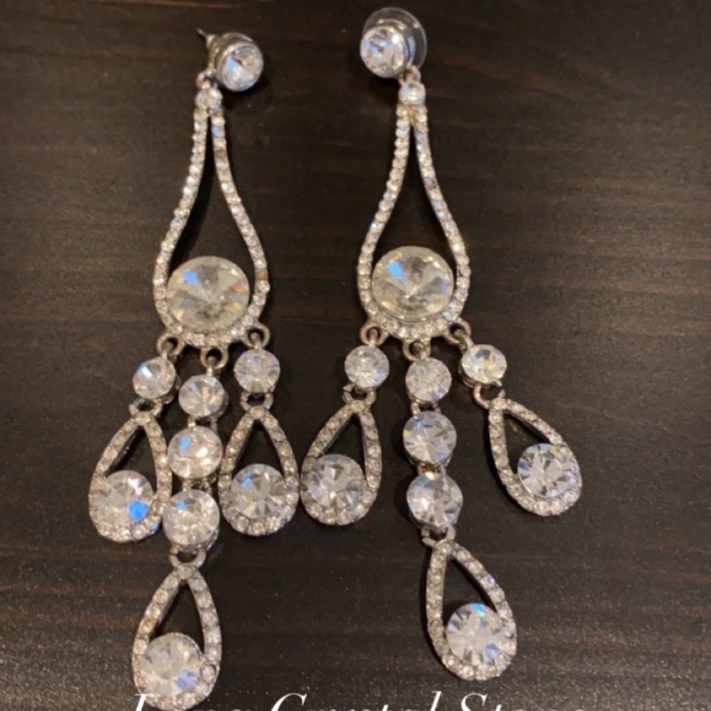 Crystal Pageant/Prom/Wedding Earrings